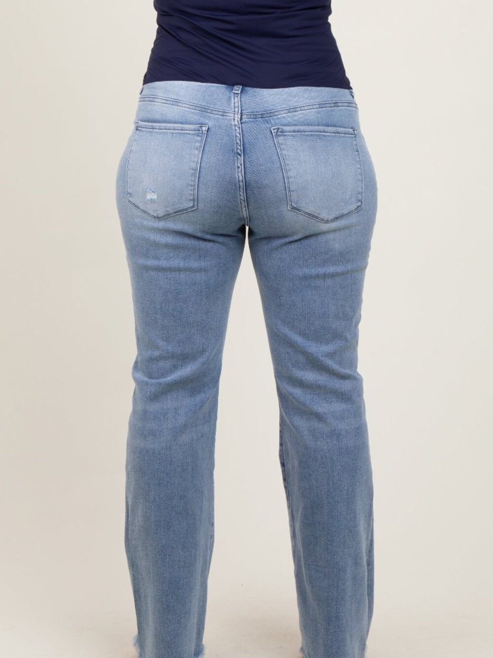 Plus size maternity jeans
